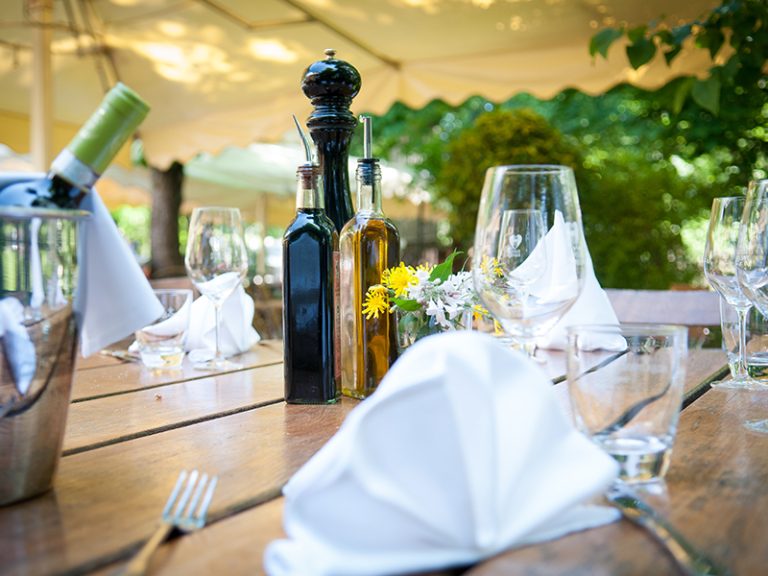 Speisemeisterei — Gartenterrasse
