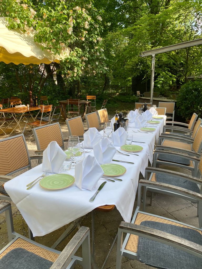 Speisemeisterei — Gartenterrasse